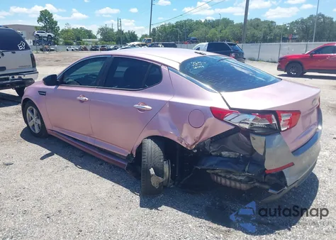 2015 Kia Optima Lx z USA, uszkodzony, nr VIN 5XXGM4A79FG440750